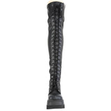 DemoniaCult SHAKER 374 Black Boots | Angel Clothing