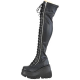 DemoniaCult SHAKER 374 Black Boots | Angel Clothing