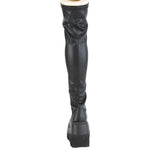 DemoniaCult SHAKER 374 Black Boots | Angel Clothing