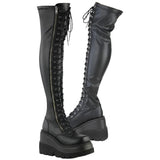 DemoniaCult SHAKER 374 Black Boots | Angel Clothing