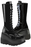 DemoniaCult SHAKER 72 Patent Boots | Angel Clothing