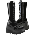 DemoniaCult SHAKER 72 Patent Boots | Angel Clothing