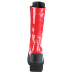 DemoniaCult SHAKER 72 Red Boots | Angel Clothing