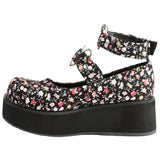 DemoniaCult SPRITE-02 Shoes Floral | Angel Clothing