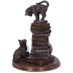 Feline Scholars Bronze Cat Ornament | Angel Clothing