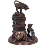 Feline Scholars Bronze Cat Ornament | Angel Clothing