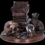 Feline Scholars Bronze Cat Ornament | Angel Clothing