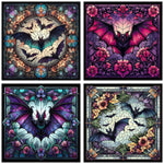 Bat Glass Coaster Set | Angel Clothing