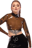 Late-X Transparent Shirt (S) | Angel Clothing