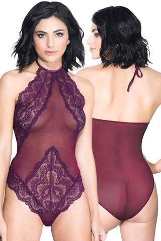 Music Legs Teddy Burgundy 80055 | Angel Clothing