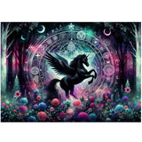 Mystic Unicorn Glass Chopping Board | Angel Clothing