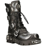 New Rock Flame Boots, Demon Skull M.107-S2 | Angel Clothing