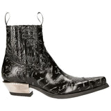 New Rock Black Cowboy Boots M.7953 | Angel Clothing