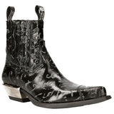 New Rock Black Cowboy Boots M.7953 | Angel Clothing