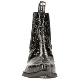 New Rock Black Cowboy Boots M.7953 | Angel Clothing