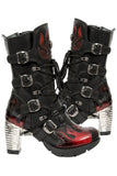 New Rock Red Flame M.TR081-S1 | Angel Clothing