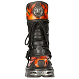 New Rock Flame Boots, Demon Skull M.107-S1 | Angel Clothing