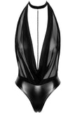 Noir Handmade Halterneck Body | Angel Clothing