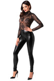 Noir Handmade Long Sleeve Jumpsuit | Angel Clothing