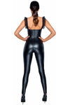 Noir Handmade Powerwetlook Catsuit | Angel Clothing