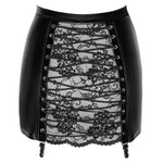 Noir Handmade Corset Skirt | Angel Clothing