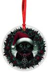 Oakhart Santa Cat Christmas Ornament | Angel Clothing