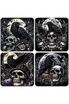 Oakhart Halloween Coaster Set | Angel Clothing