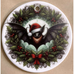 Oakhart Bat Wreath Christmas Ornament | Angel Clothing