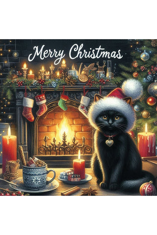 Oakhart Purr-fectly Wonderful Christmas Card | Angel Clothing