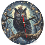 Fairytale Owl Glass Clock | Angel Clothing