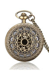 Steampunk Pocket Watch with Filigree Web Design | Angel Clothing