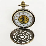 Steampunk Pocket Watch with Filigree Web Design | Angel Clothing