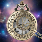 Steampunk Pocket Watch with Astrolabe Zodiac Design | Angel Clothing