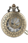 Steampunk Pocket Watch with Astrolabe Zodiac Design | Angel Clothing