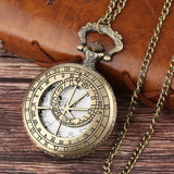 Steampunk Pocket Watch with Astrolabe Zodiac Design | Angel Clothing