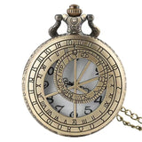 Steampunk Pocket Watch with Astrolabe Zodiac Design | Angel Clothing