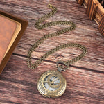 Steampunk Pocket Watch with Astrolabe Zodiac Design | Angel Clothing