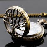 Steampunk Pocket Watch with Tree of Life Design | Angel Clothing