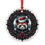 Oakhart Red Panda Santa Christmas Ornament | Angel Clothing