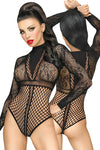 Penthouse Spicy Whisper Teddy Black | Angel Clothing