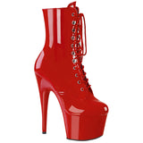 Pleaser ADORE 1020 Boots Red | Angel Clothing