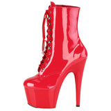 Pleaser ADORE 1020 Boots Red | Angel Clothing