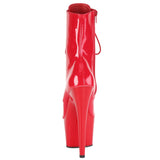 Pleaser ADORE 1020 Boots Red | Angel Clothing