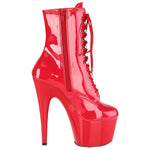 Pleaser ADORE 1020 Boots Red | Angel Clothing