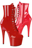 Pleaser ADORE 1020 Boots Red | Angel Clothing