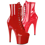 Pleaser ADORE 1020 Boots Red | Angel Clothing