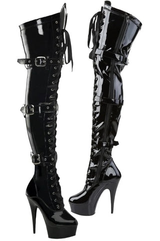 Pleaser DELIGHT-3028 Boots | Angel Clothing