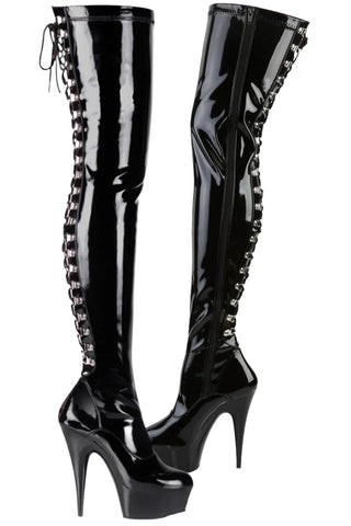 Pleaser DELIGHT-3063 Boots | Angel Clothing