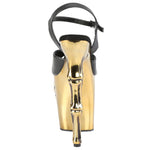 Pleaser Rapture 809-LT Brass Shoes | Angel Clothing