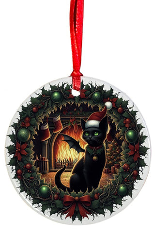 Oakhart Batcat Christmas Ornament | Angel Clothing